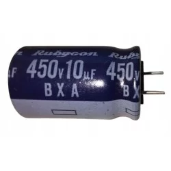 Kondensator 10uF 450V Long Life 12000h RUBYCON BXA | Sensim.pl
