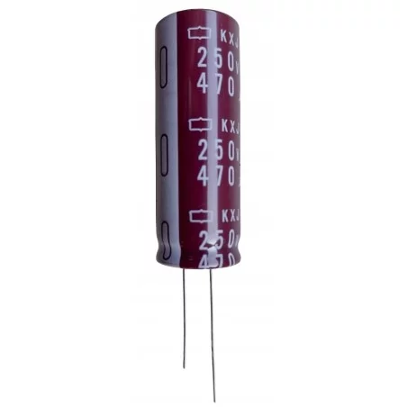 Kondensator 470uF 250V United Chemi-Con KXJ | Sensim.pl