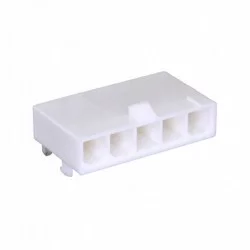 Złącze kątowe 5x1 Molex 39303058 raster 4,2 mm.