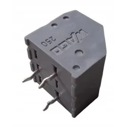 Złączka PCB 2‑tory 250-001 WAGO – raster 3,5 mm | Sensim.pl