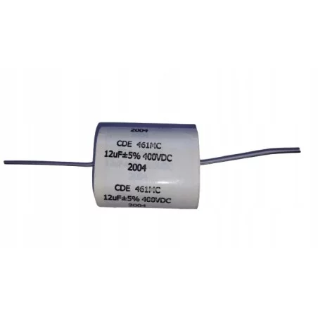 Kondensator poliestrowy Cornell Dubilier 461M 12uF 400VDC owalny