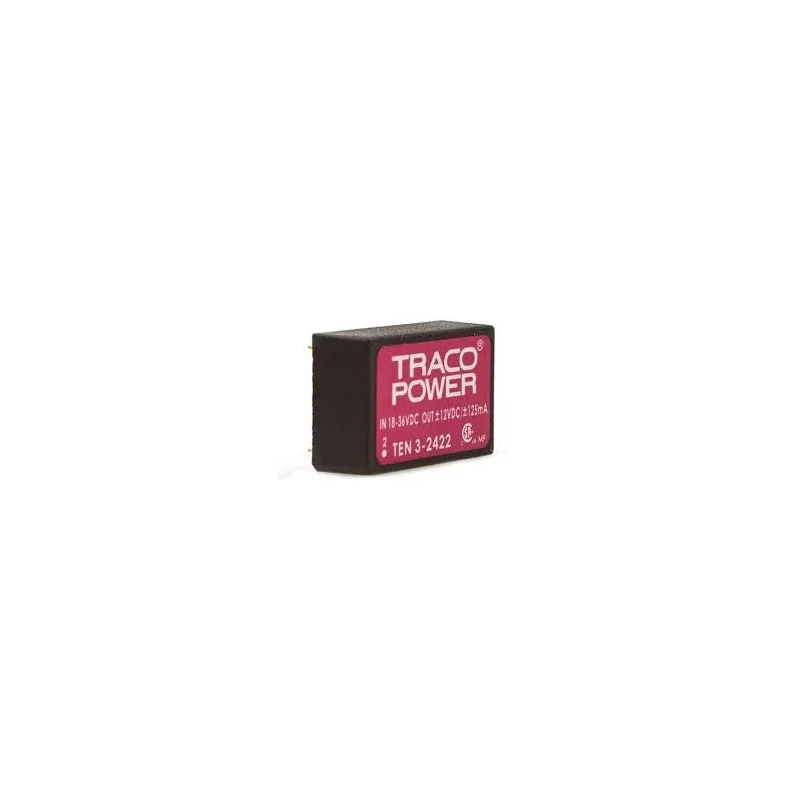 3W 12V/-12V TEN 3-2422 | TRACOPOWER | Sklep