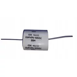 Kondensator poliestrowy Cornell Dubilier 461M 12uF 400VDC owalny