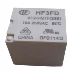 Przekaźnik SPST 12V 10A Hongfa HF3FD-012-HSTF.
