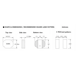 22uH 0,7A LPH4012T-220M | TDK | Sensim.pl