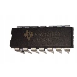Quad 3-32V LM324N | Texas Instruments | Sensim.pl