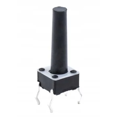 Przycisk Tact-switch 6x6 mm 18 mm h 0.05A 24VDC | Sensim.pl