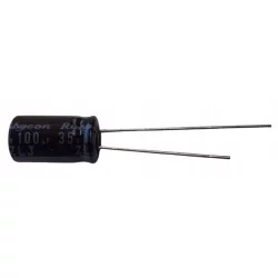 Kondensator 100uF 35V 6.3x11 Low ESR Rubycon ZLJ | Sensim.pl