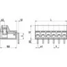 Raster 5mm 6 pin 24A 250V 970-LH-DS/07-P-6-LEER | WECO | Sensim.pl