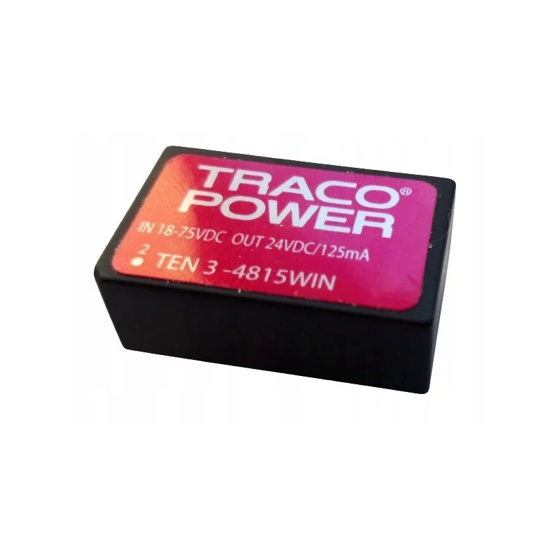 3W 24V Przetwornica TEN 3-4815WIN | TRACOPOWER | Sklep