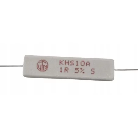 Rezystor ceramiczny 1 Ω 10W 5% Vitrohm KHS10AJB-AX-1RAA | Sensim.pl
