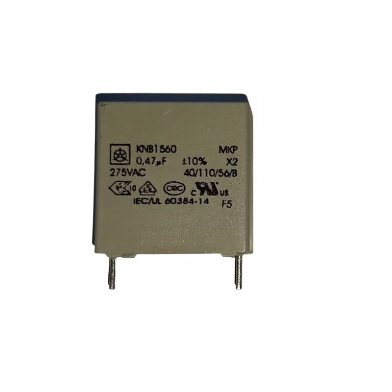 0,47uF 275VAC KNB1560 U47 10% 275V L4 R15 | ISKRA | Sklep